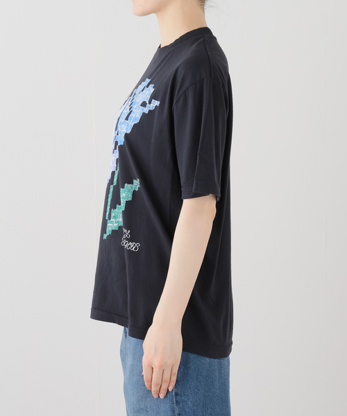 OBEY(オベイ)の「OBEY / オベイ OBEY TULIP SCRIBBLE(Tシャツ/カットソー・レディース・グリーン/ブラック・SMALL)」の10枚目の写真