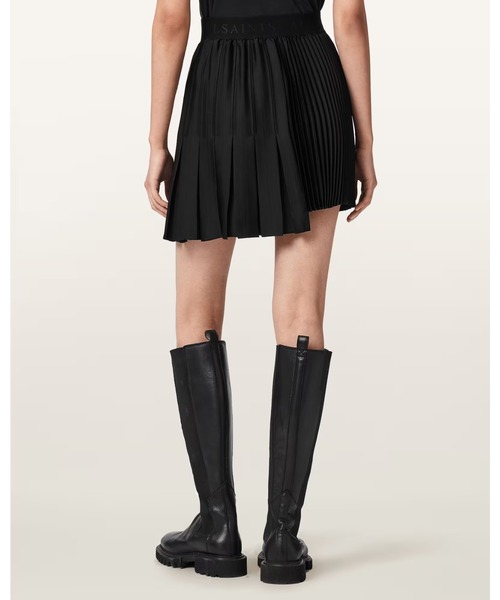 ALLSAINTS(オールセインツ)の「JAX ASYMMETRIC MINI SKIRT | JAX アシンメトリー ミニ スカート(スカート・レディース・ブラック・4/6/8/10)」の5枚目の写真
