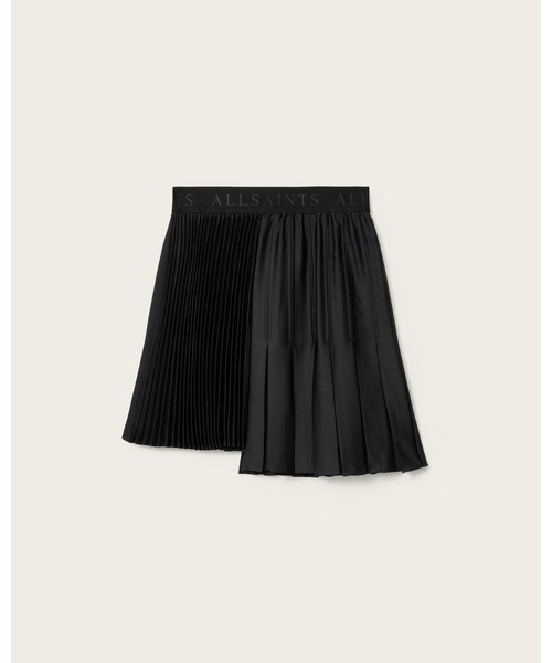 ALLSAINTS(オールセインツ)の「JAX ASYMMETRIC MINI SKIRT | JAX アシンメトリー ミニ スカート(スカート・レディース・ブラック・4/6/8/10)」の7枚目の写真