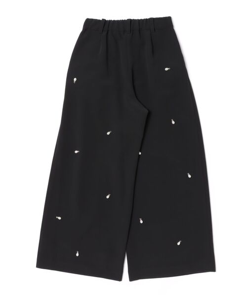 PICCIN PERLA(ピッチンペルラ)の「ティアドロップパールワイドパンツ(その他パンツ・レディース・ブラック・M/S)」の19枚目の写真