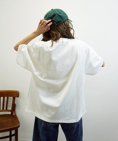 gossara(ゴサラ)の「【主役級Tシャツ】天竺フォトプリントT(Tシャツ/カットソー・レディース・ブラック/オフホワイト/ブラウン・FREE)」の14枚目の写真