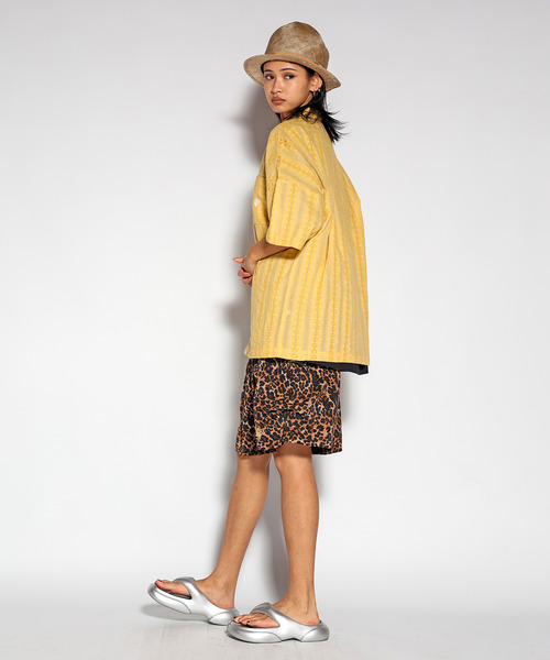 ALDIES(アールディーズ)の「Animal Army Shorts / アニマルアーミーショーツ(その他パンツ・メンズ・ブラウン/グレー・SMALL/MEDIUM/LARGE/X-LARGE)」の7枚目の写真