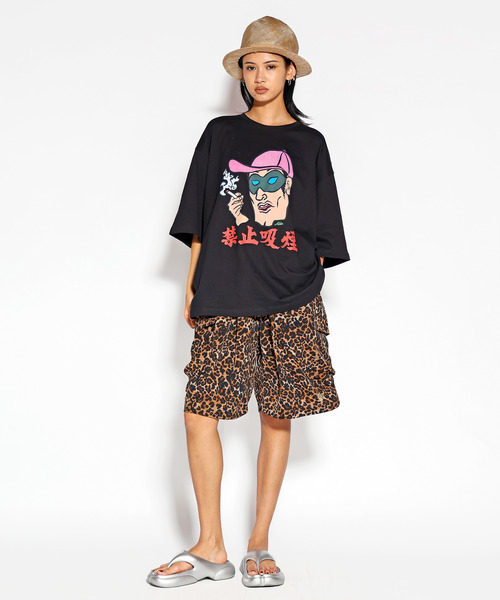 ALDIES(アールディーズ)の「Animal Army Shorts / アニマルアーミーショーツ(その他パンツ・メンズ・ブラウン/グレー・SMALL/MEDIUM/LARGE/X-LARGE)」の5枚目の写真