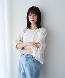 YECCA VECCA（イェッカヴェッカ）の「ホイップスリーブブラウス（シャツ/ブラウス）」