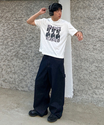 MAISON MINED（メゾンミネド）の「BACK-POINT DENIM PANTS INDIGO（デニムパンツ）」