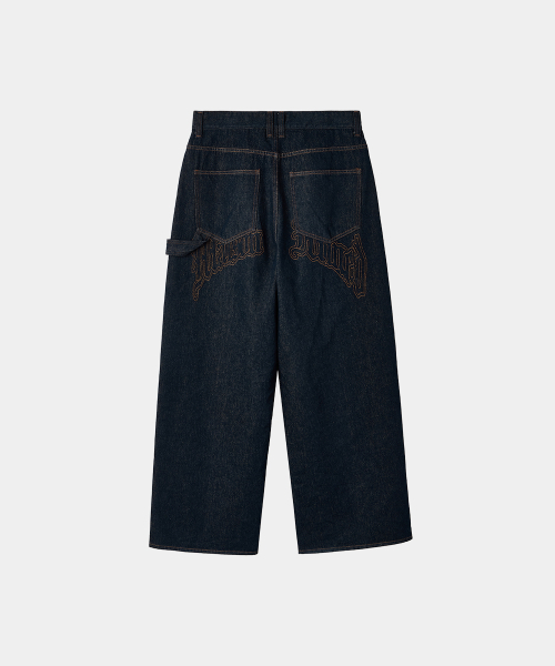 MAISON MINED（メゾンミネド）の「BACK-POINT DENIM PANTS INDIGO（デニムパンツ・メンズ・その他・SMALL/MEDIUM/LARGE）」の2枚目の写真