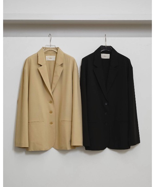 TODAYFUL(トゥデイフル)の「Dry Touch Rough Jacket 12610105(ブルゾン・レディース・ブラック/ベージュ・38/36)」の13枚目の写真
