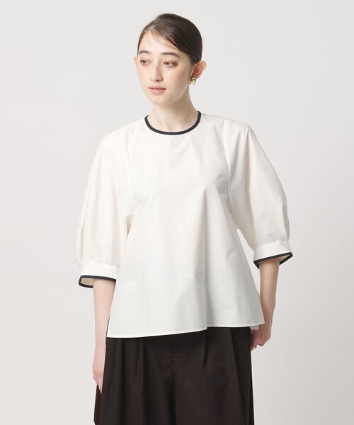 ユナイテッドアローズ UNITED ARROWS ブラウス ホワイト Ｔシャツ クリーン マリン ブラウス（シャツ/ブラウス）｜UNITED ARROWS