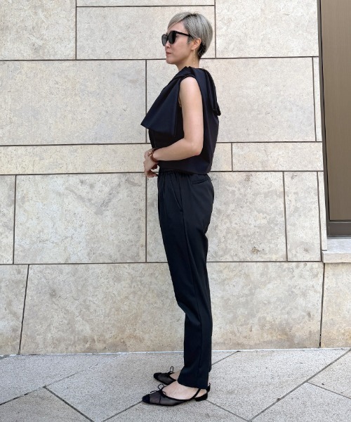 JENNE(ジェンヌ)の「リボンVネックトップス(その他トップス・レディース・ネイビー/ブラック/ホワイト・LARGE/MEDIUM/SMALL)」の20枚目の写真