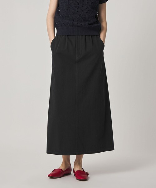 BRAY STEVE ALAN デニムスカート アシンメトリック Steven Alan＞ライトオンスデニム ロング スカート（デニムスカート