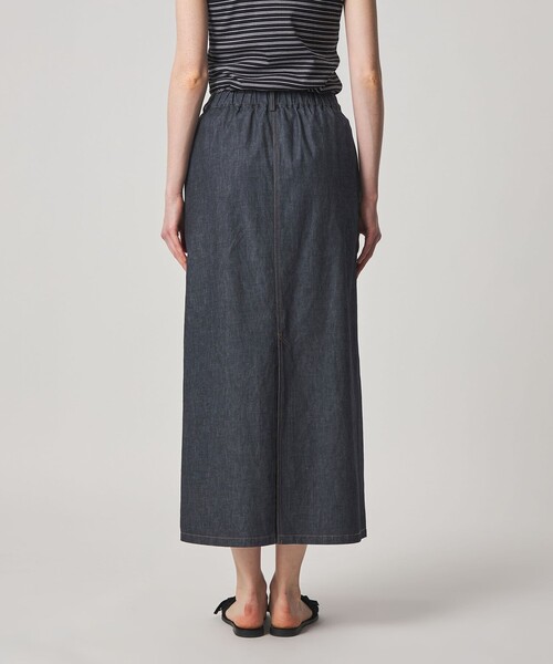 Steven Alan(スティーブンアラン)の「<Steven Alan>ライトオンスデニム ロング スカート(デニムスカート・レディース・ブラック/ネイビー・L/S/M)」の19枚目の写真