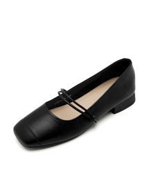 アデリンソフトフィットMJフラットシューズ 3cm -WS9014 (2カラー)