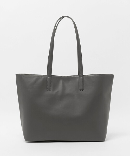 A DAY IN THE LIFE UNITED ARROWS(アデイインザライフユナイテッドアローズ)の「スムース レザー トートバッグ<A DAY IN THE LIFE>(トートバッグ・メンズ・ダークグレー/ブラック・FREE)」の8枚目の写真