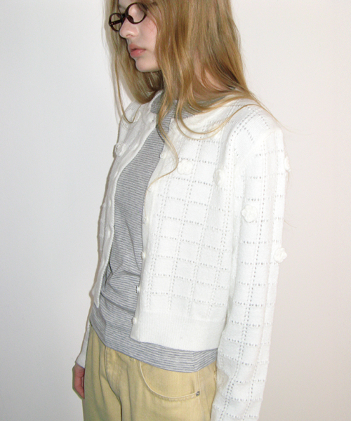 RONRON(ロンロン)の「SOFT MINI LABEL LONG SLEEVE GREY STRIPE(Tシャツ/カットソー・レディース・その他・FREE)」の6枚目の写真