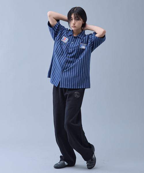 PARIS SAINT-GERMAIN(パリサンジェルマン)の「【Paris Saint-Germain / パリ・サン=ジェルマン】 JP 1970 Stripe Shirt(シャツ/ブラウス・メンズ・ネイビー/ピンク/ホワイト・MEDIUM/LARGE)」の22枚目の写真