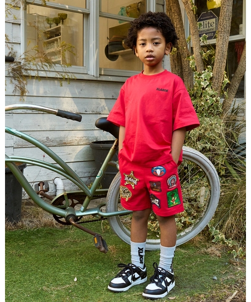 XLARGE KIDS（エクストララージキッズ）の「ウエスタンモチーフワッペン ショートパンツ（その他パンツ・キッズ・レッド/ブラック・110cm/80ｃｍ/90cm/100cm/120cm/130cm/140cm）」の17枚目の写真