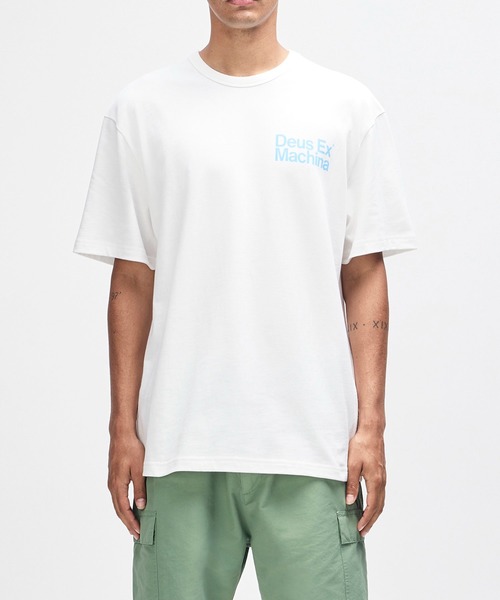 DEUS EX MACHINA(デウスエクスマキナ)の「PLENTY GOOD TEE(Tシャツ/カットソー・メンズ・ホワイト/ブラック・S/M/L)」の15枚目の写真