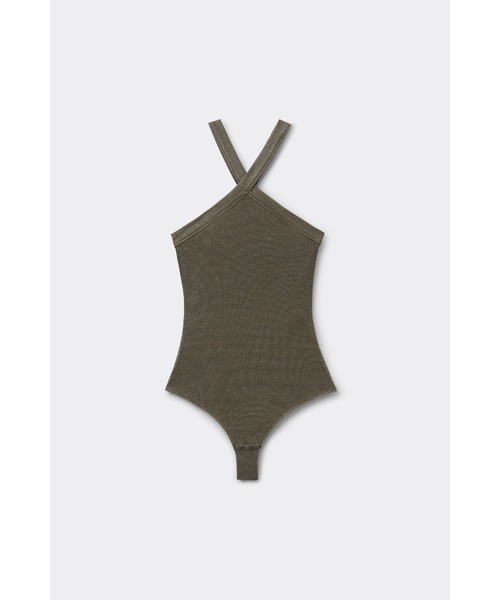 Intimissimi(インティミッシミ)の「クロスデザイン ラメ入りリブ ボディスーツ(その他トップス・レディース・タン/アクア/サファリグリーン/ライラック・L/M/S)」の14枚目の写真