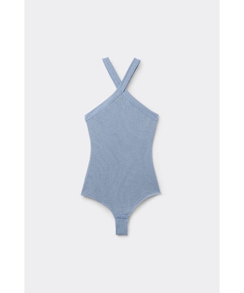 Intimissimi(インティミッシミ)の「クロスデザイン ラメ入りリブ ボディスーツ(その他トップス・レディース・タン/アクア/サファリグリーン/ライラック・L/M/S)」の19枚目の写真