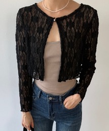 Flower Lace Short Cardigan