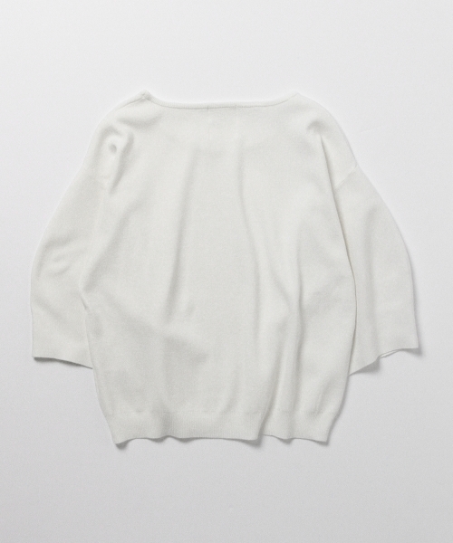 Ray BEAMS（レイビームス）の「Ray BEAMS / バルーンスリーブ プルオーバー（ニット/セーター・レディース・オフホワイト/ピンク/ブルー系その他・ONE SIZE）」の16枚目の写真