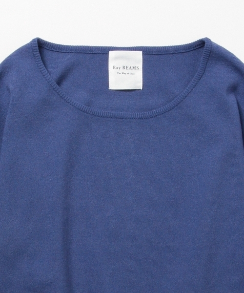 Ray BEAMS（レイビームス）の「Ray BEAMS / バルーンスリーブ プルオーバー（ニット/セーター・レディース・オフホワイト/ピンク/ブルー系その他・ONE SIZE）」の22枚目の写真