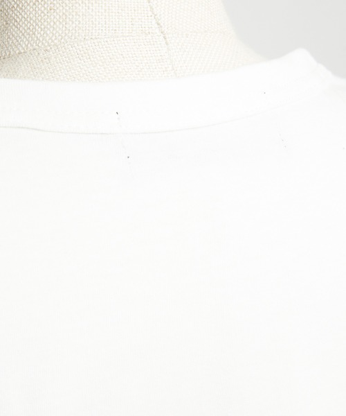 gomme(ゴム)の「ロンドンコクーンT(Tシャツ/カットソー・レディース・ブラック/ホワイト・MEDIUM)」の18枚目の写真