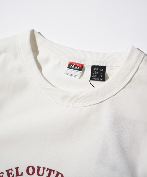 NANGA(ナンガ)の「NANGA / ナンガ ECO HYBRID DUCK VINTAGE TEE エコハイブリッド ダックヴィンテージ Tシャツ(Tシャツ/カットソー・メンズ・ブラック/ホワイト・MEDIUM/SMALL/LARGE)」の8枚目の写真