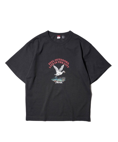 NANGA(ナンガ)の「NANGA / ナンガ ECO HYBRID DUCK VINTAGE TEE エコハイブリッド ダックヴィンテージ Tシャツ(Tシャツ/カットソー・メンズ・ブラック/ホワイト・MEDIUM/SMALL/LARGE)」の14枚目の写真