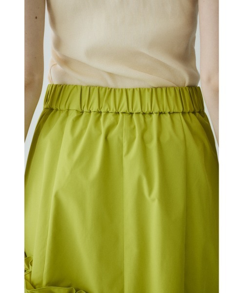 HeRIN.CYE(ヘリンドットサイ)の「Frill cocoon skirt / フリルコクーンスカート(スカート・レディース・グレー/ブラック/ライム・FREE)」の5枚目の写真