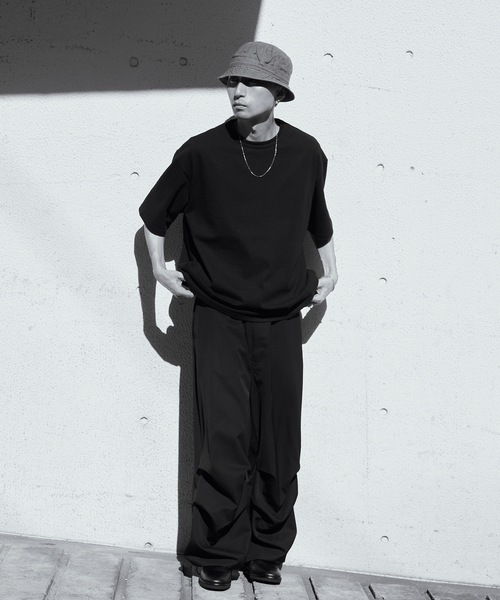 WISM(ウィズム)の「WISM ORIGINAL PRODUCT BASIC TEE(Tシャツ/カットソー・メンズ・ホワイト/ブラック・LARGE/MEDIUM)」の8枚目の写真