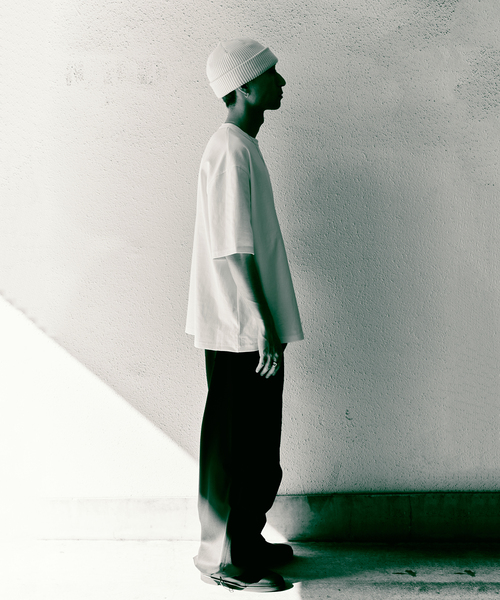 WISM(ウィズム)の「WISM ORIGINAL PRODUCT BASIC TEE(Tシャツ/カットソー・メンズ・ホワイト/ブラック・LARGE/MEDIUM)」の15枚目の写真