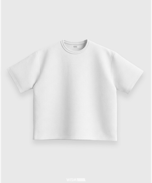 WISM(ウィズム)の「WISM ORIGINAL PRODUCT BASIC TEE(Tシャツ/カットソー・メンズ・ホワイト/ブラック・LARGE/MEDIUM)」の17枚目の写真