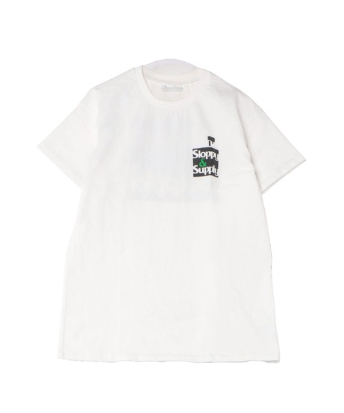 Sloppy Supply（スラッピーサプライ）の「【SLOPPY SUPPLY/スロッピーサプライ】プリントTシャツ（Tシャツ/カットソー・メンズ・ブラック/ブラック系その他/ダークブラウン/グリーン/ホワイト系その他/ホワイト・M/L）」の3枚目の写真