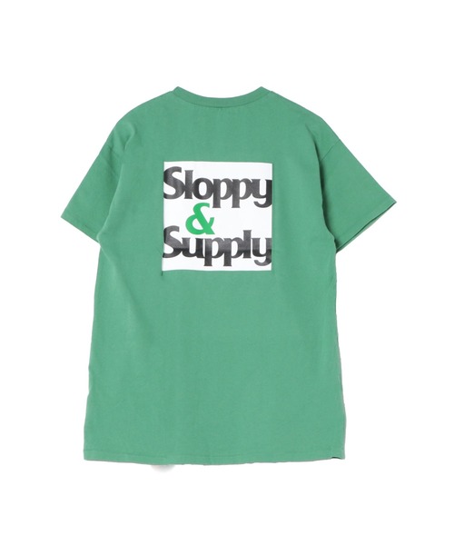 Sloppy Supply（スラッピーサプライ）の「【SLOPPY SUPPLY/スロッピーサプライ】プリントTシャツ（Tシャツ/カットソー・メンズ・ブラック/ブラック系その他/ダークブラウン/グリーン/ホワイト系その他/ホワイト・M/L）」の7枚目の写真