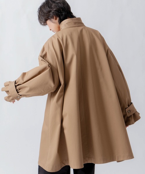 WHYTO.(ホワイト)の「「WHYTO. / ホワイト」standcollar tent coat(その他アウター・レディース・ベージュ/ブラウン/ブラック・36/38)」の14枚目の写真