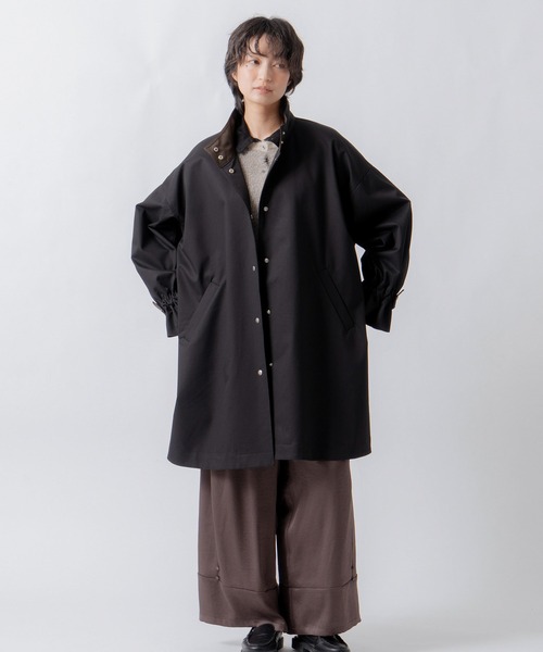 WHYTO.(ホワイト)の「「WHYTO. / ホワイト」standcollar tent coat(その他アウター・レディース・ベージュ/ブラウン/ブラック・36/38)」の16枚目の写真