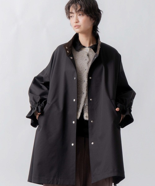 WHYTO.(ホワイト)の「「WHYTO. / ホワイト」standcollar tent coat(その他アウター・レディース・ベージュ/ブラウン/ブラック・36/38)」の17枚目の写真
