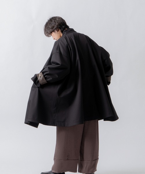 WHYTO.(ホワイト)の「「WHYTO. / ホワイト」standcollar tent coat(その他アウター・レディース・ベージュ/ブラウン/ブラック・36/38)」の19枚目の写真