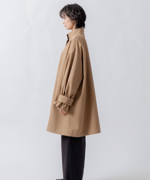WHYTO.(ホワイト)の「「WHYTO. / ホワイト」standcollar tent coat(その他アウター・レディース・ベージュ/ブラウン/ブラック・36/38)」の22枚目の写真