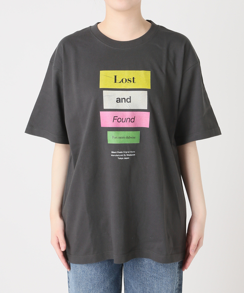 POET MEETS DUBWISE(ポエットミーツダブワイズ)の「《追加》POETMEETS DUBWISE LOST AND FOUND Tシャツ(Tシャツ/カットソー・レディース・ブラック・FREE)」の8枚目の写真