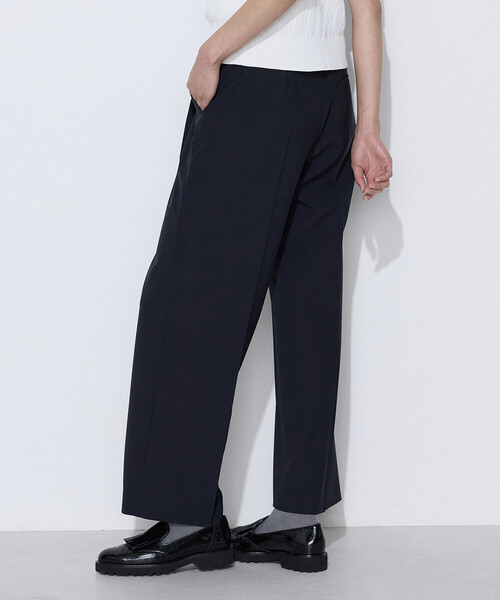 COMME CA(コムサ)の「〔 TALLサイズ 〕 【セットアップ対応】T/W2WAYストレッチ ストレートパンツ(その他パンツ・レディース・ネイビー/ブラウン・13号/15号)」の10枚目の写真