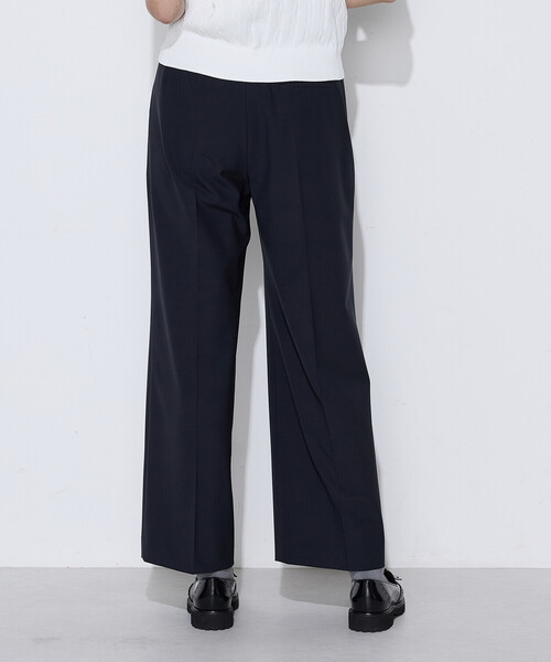 COMME CA(コムサ)の「〔 TALLサイズ 〕 【セットアップ対応】T/W2WAYストレッチ ストレートパンツ(その他パンツ・レディース・ネイビー/ブラウン・13号/15号)」の11枚目の写真