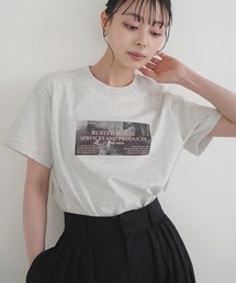 ニュアンスフォトプリントTシャツ