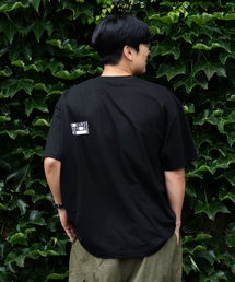 EXCURSE（エクスカース）の「ボヤジハーフTシャツブラック（Tシャツ/カットソー）」