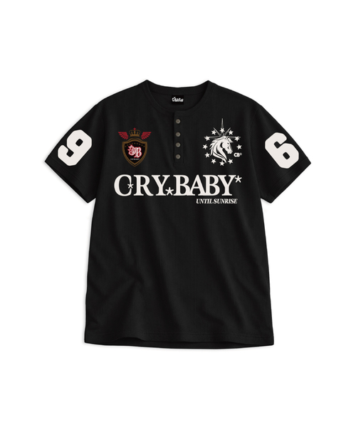 babylclub ブラック トップス CRYBABYCLUB｜クライベイビークラブのTシャツ/カットソー（ブラック