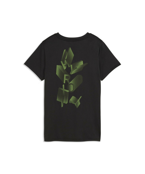 PUMA(プーマ)の「PUMA プーマ ウィメンズ トレーニング PUMA x HYROX ポリグラフィック 半袖 Tシ(Tシャツ/カットソー・レディース・ブラック/ラベンダー・SMALL/LARGE/MEDIUM/X-SMALL)」の6枚目の写真