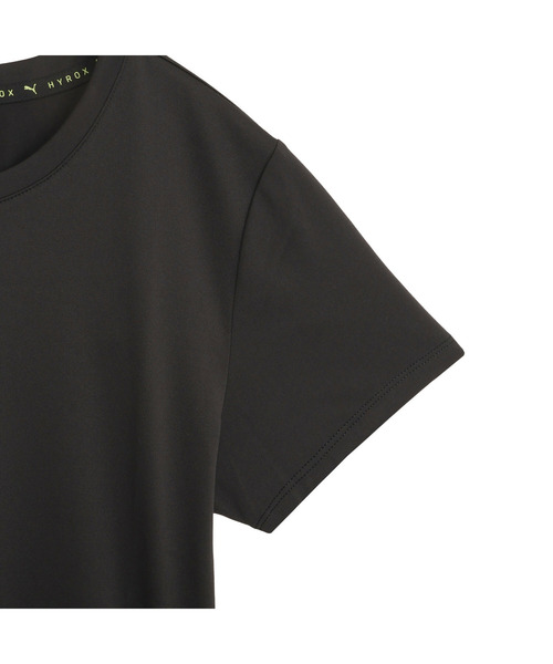 PUMA(プーマ)の「PUMA プーマ ウィメンズ トレーニング PUMA x HYROX ポリグラフィック 半袖 Tシ(Tシャツ/カットソー・レディース・ブラック/ラベンダー・SMALL/LARGE/MEDIUM/X-SMALL)」の7枚目の写真