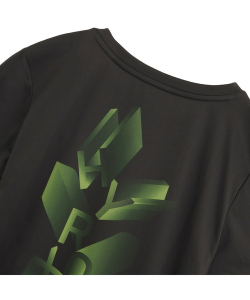 PUMA(プーマ)の「PUMA プーマ ウィメンズ トレーニング PUMA x HYROX ポリグラフィック 半袖 Tシ(Tシャツ/カットソー・レディース・ブラック/ラベンダー・SMALL/LARGE/MEDIUM/X-SMALL)」の10枚目の写真