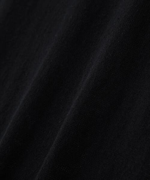 YLEVE（イレーヴ）の「YLEVE / COTTON LINEN KNIT ASYMMETRY PULLOVER（ニット/セーター・レディース・カーキ/ブラック/ホワイト・1）」の6枚目の写真